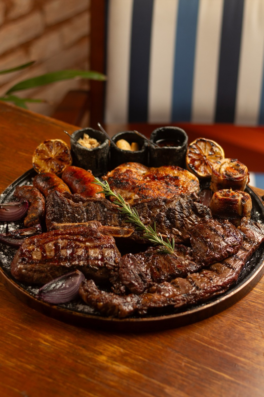 Parrillada completa Los Troncos