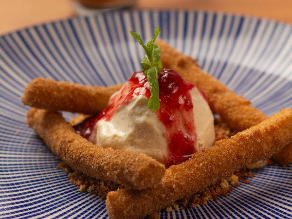 Churros Dulce de Leche 