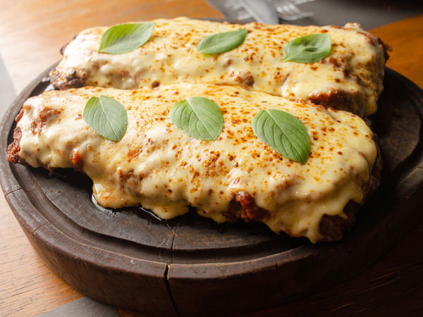 Entraña Angus Uruguayo à Parmegiana
